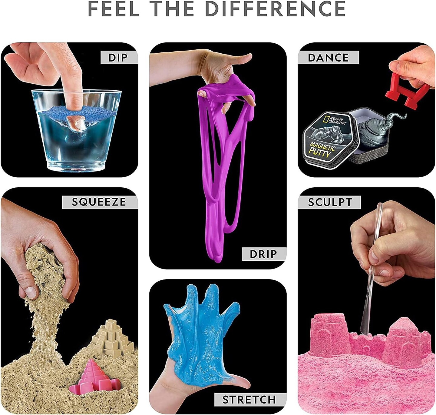 National Geographic Flexible Slime Kit