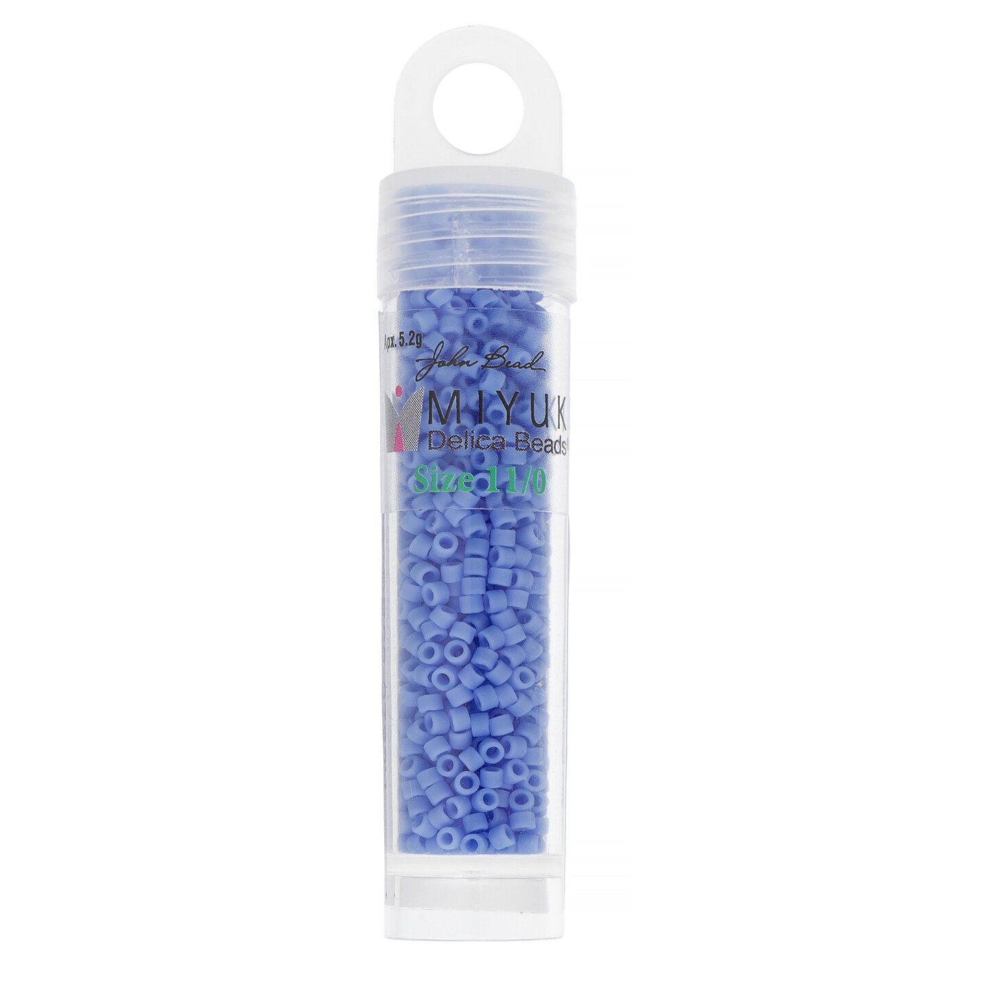 Miyuki Delica 5.2g Matte Glass Beads, 11/0