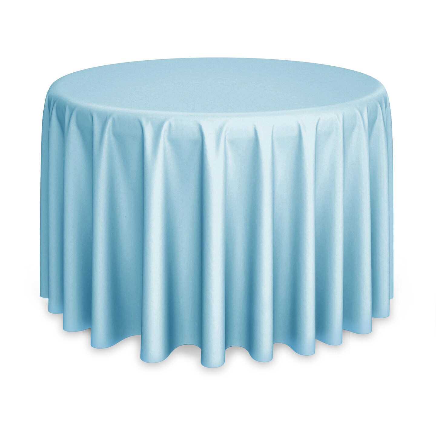 Lann's Linens - Round Premium Tablecloth for Wedding / Banquet / Restaurant - Polyester Fabric Table Cloth