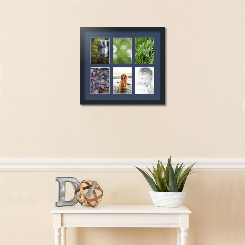 ArtToFrames Collage Photo Picture Frame with 6 5x7 inch Openings