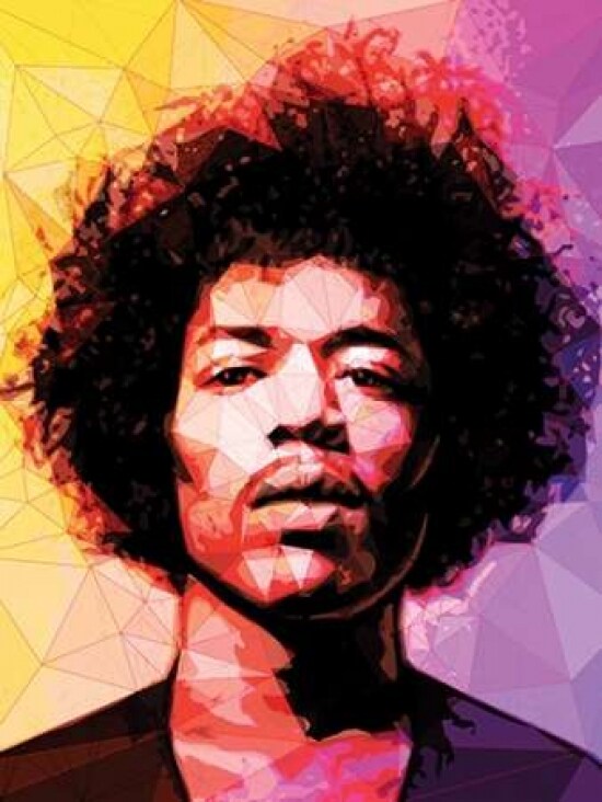 Jimi Poster Print by Enrico Varrasso