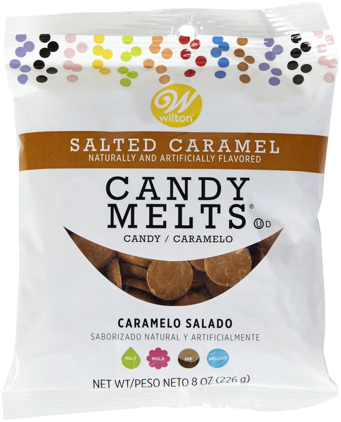 Wilton Candy Melts Flavored 8Oz-Salted Caramel | Michaels