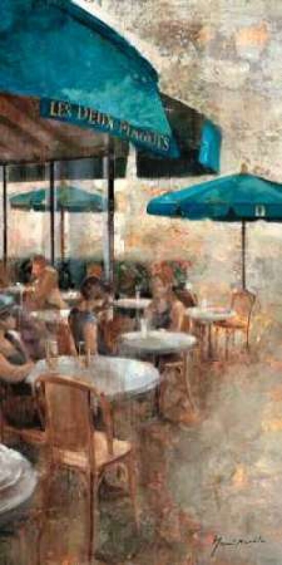 Terraza Caf  Les Deux Magots Poster Print by Noemi Martin - Item # VARPDXMNP233