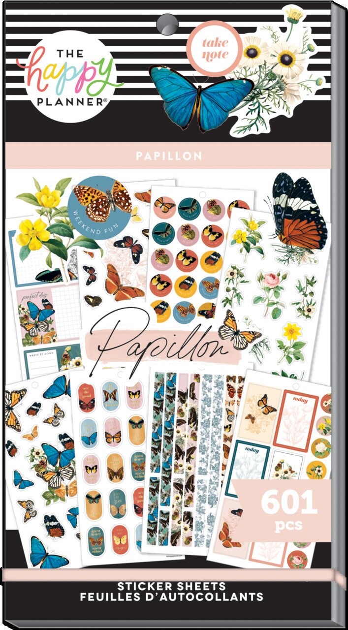 Happy Planner Sticker Value Pack-Papillon | Michaels