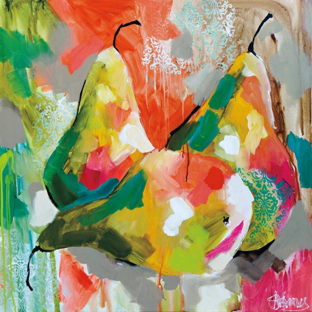 Sunlit Pears Poster Print by Amanda J. Brooks - Item # VARPDX16487