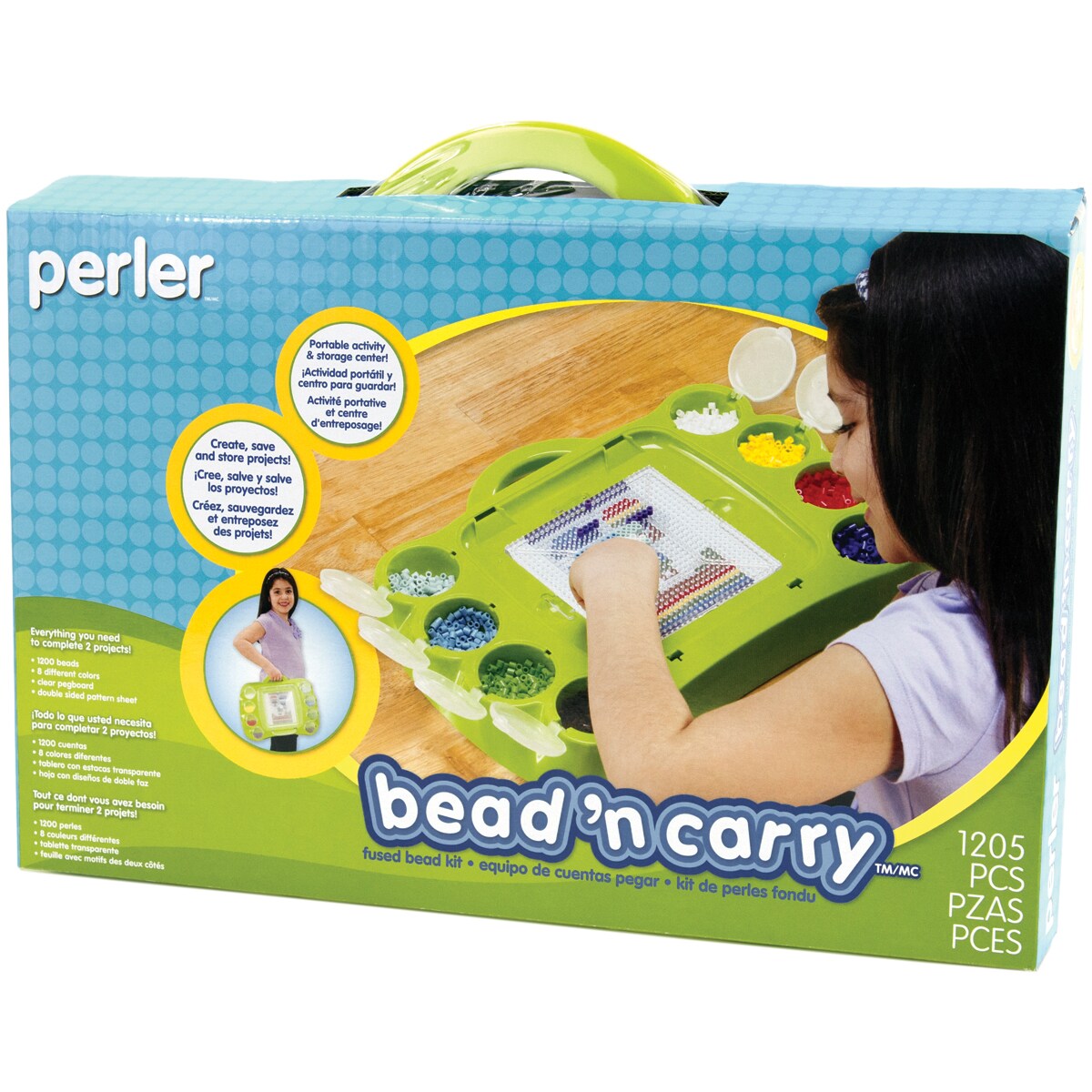 Perler Bead &#x27;n Carry Fused Bead Kit