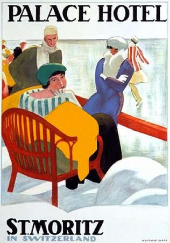 Palace Hotel/St. Moritz Poster Print by  Emil Cardinaux - Item # VARPDX295899