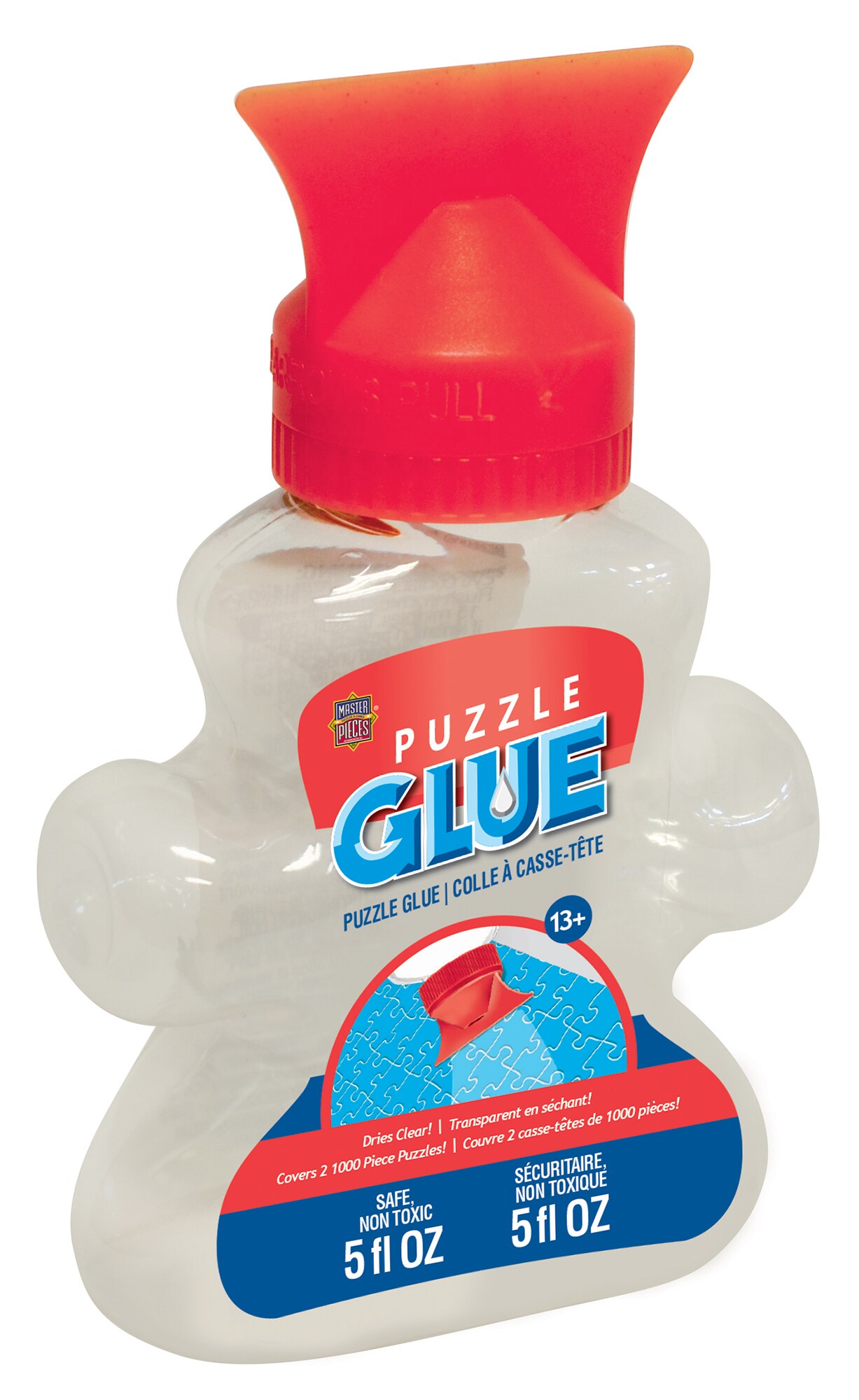 Masterpieces Puzzle Glue 5oz Shaped Bottle