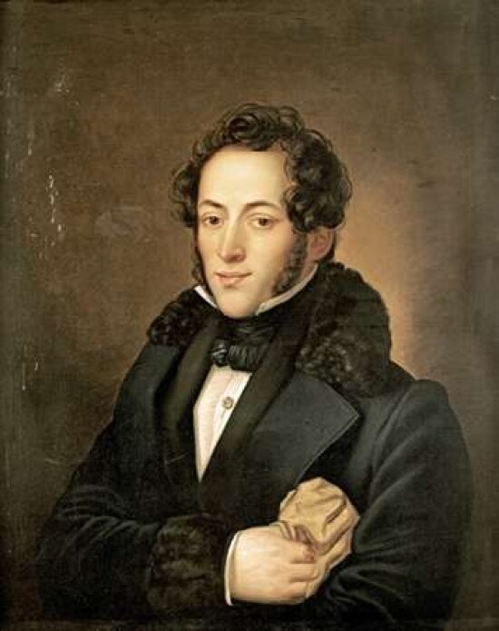 The Poet Aleksandr Sergeevich Pushkin Poster Print by Russian School - Item # VARPDX267220