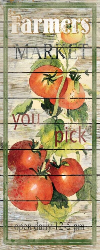 Tomatoes Poster Print by Carol Robinson - Item # VARPDX15278
