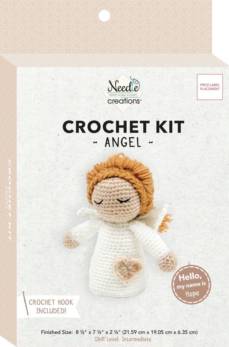 Fabric Editions Needle Creations Crochet KitAngel Michaels