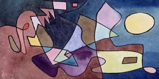 Dramatic Landscape Poster Print by Paul Klee - Item # VARPDX2PK1500