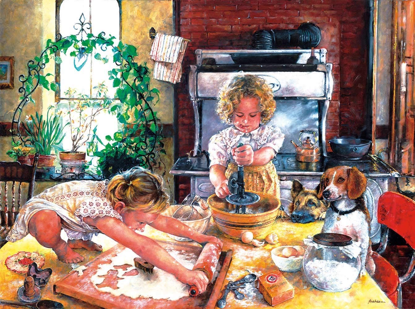 Sunsout Baking Cookies 1000 pc   Jigsaw Puzzle 44648