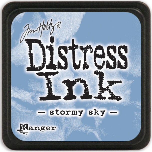 Tim Holtz Distress Mini Ink Pad-Stormy Sky