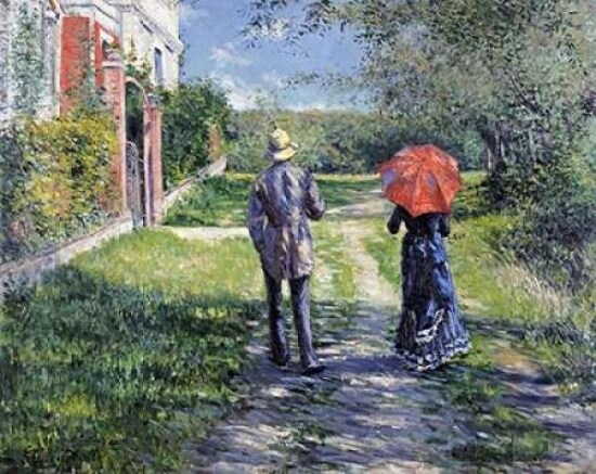 The Path Uphill Poster Print by  Gustave Caillebotte - Item # VARPDX266030
