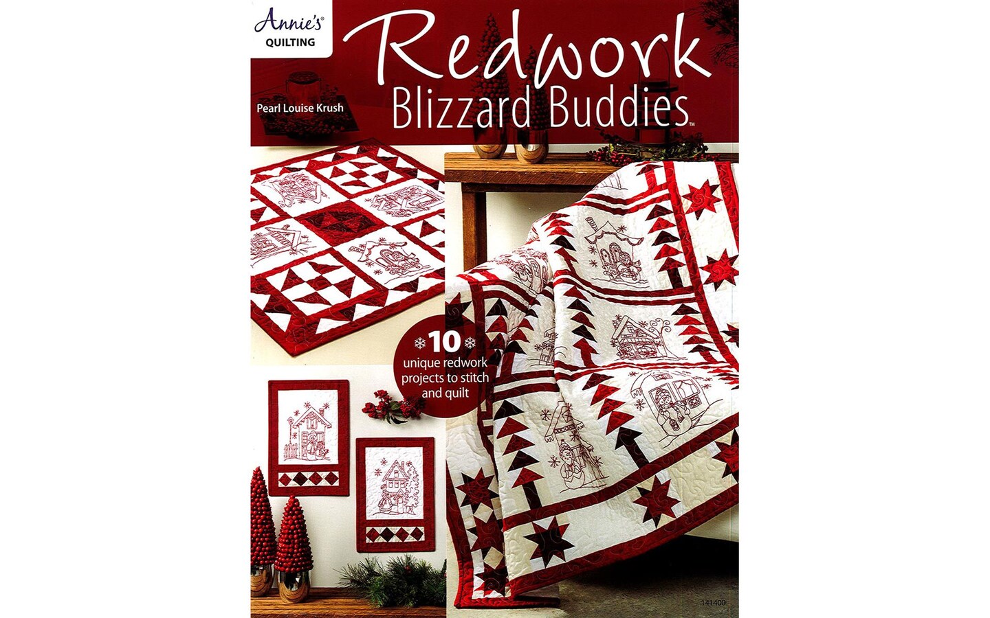 Annie&#x27;s Redwork Blizzard Buddies Bk