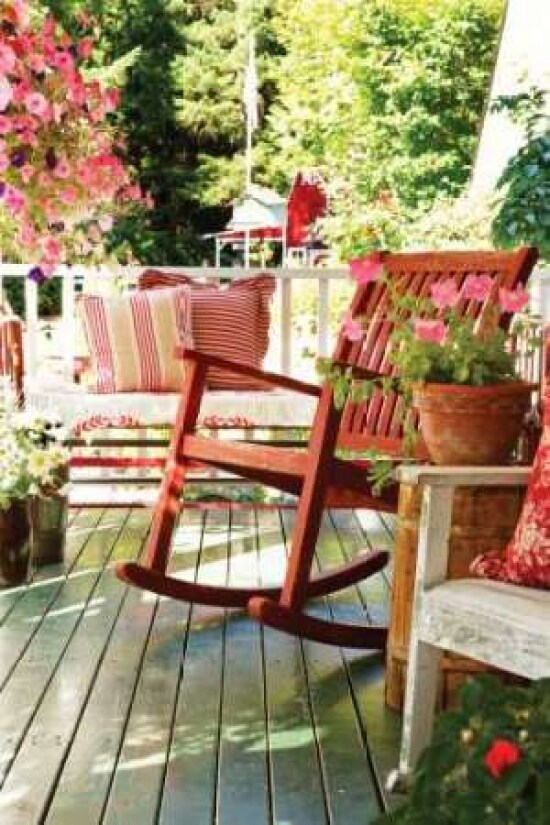Rocker on the Porch I Poster Print by Philip Clayton-Thompson - Item # VARPDXPSTMP114