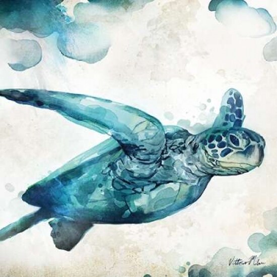 Watercolor Sea Creatures III Poster Print by Vittorio Milan - Item # VARPDXRB9511VM