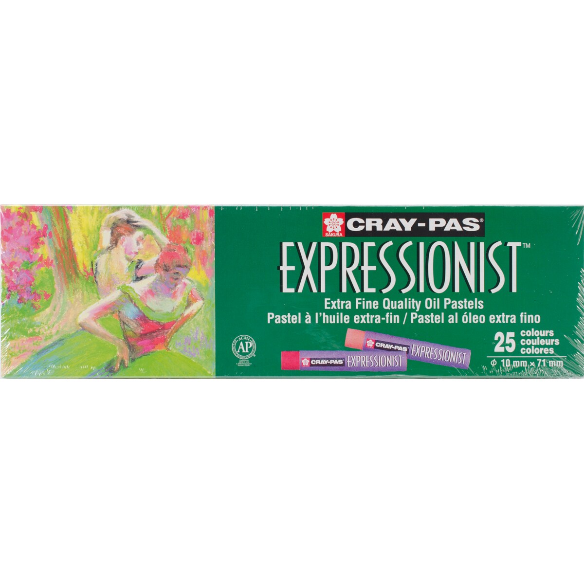 Sakura Cray-Pas Expressionist Oil Pastels 25/Pkg-Assorted Colors