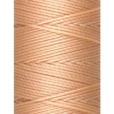 C-LON Bead Cord, Apricot - 0.5mm, 92 Yard Spool