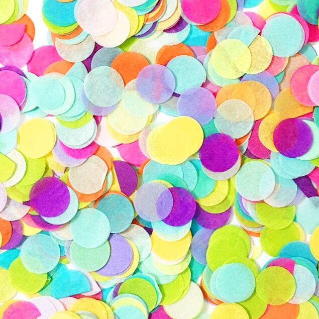 Jumbo Confetti Balloon - Rainbow