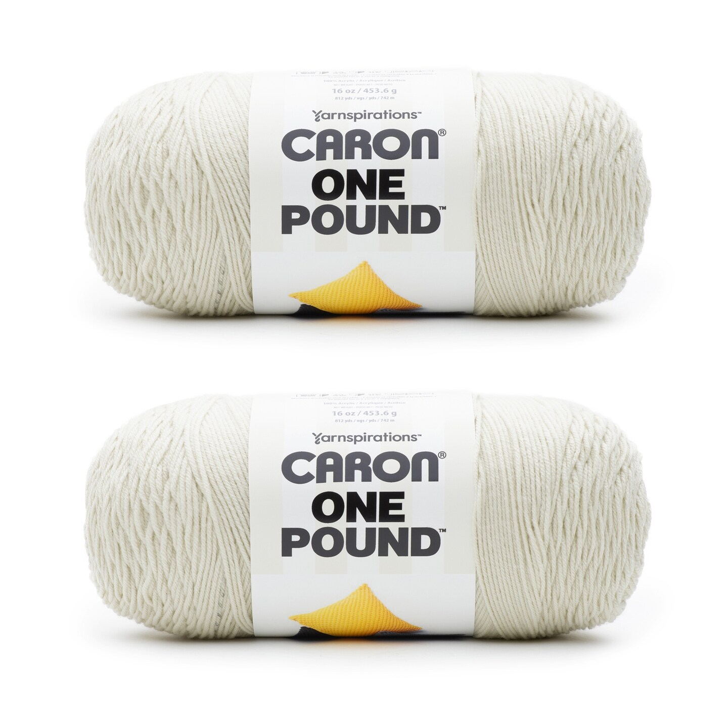 Caron 2pk Medium Weight Acrylic One Pound Yarn by Caron