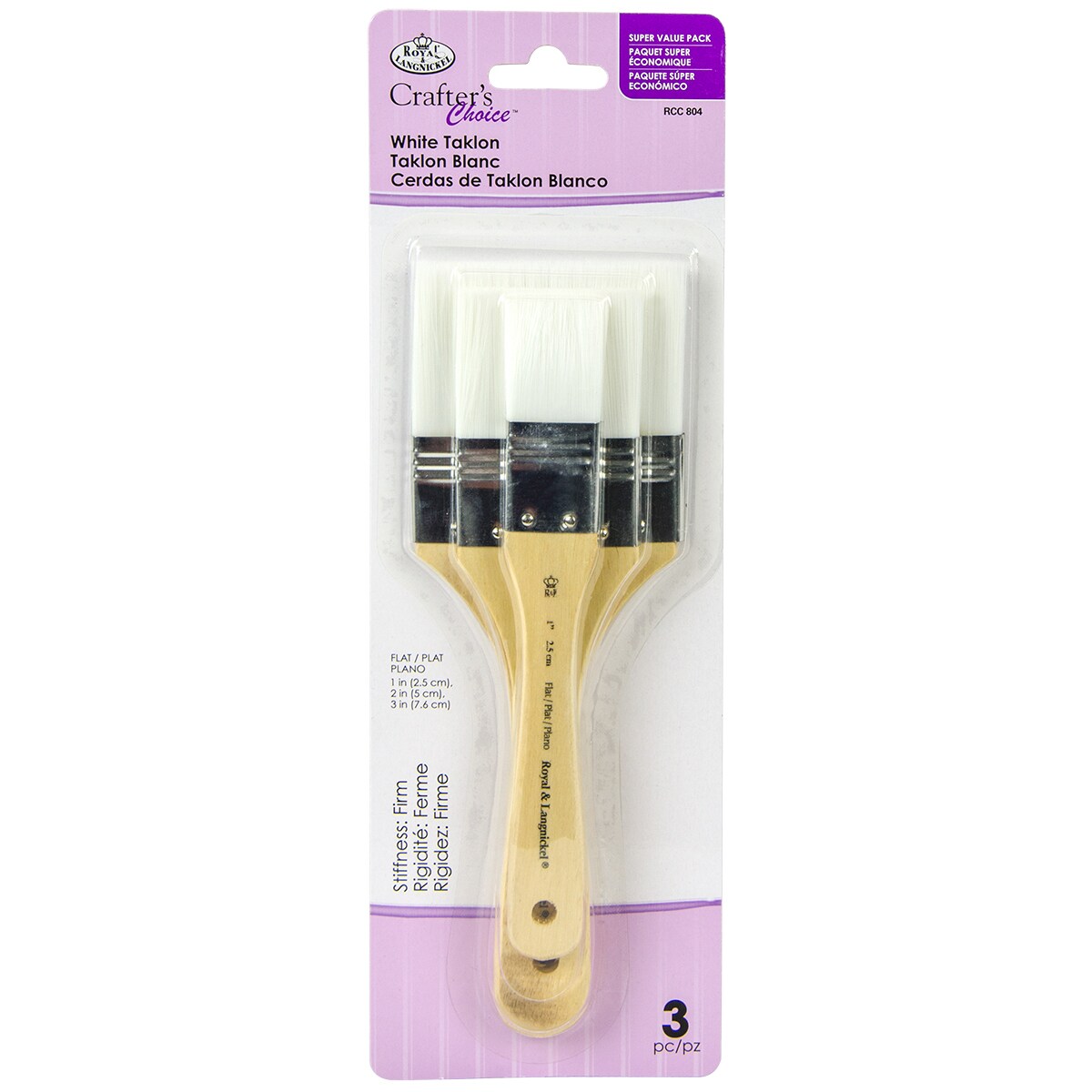 R9125-2 Royal Crafters Choice Synthetic Sable Hair Shader Ar
