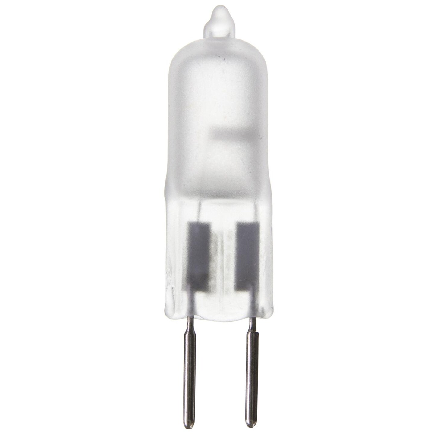 SUNLITE 50w 12v Single Ended T3.5 GY6.35 Bi-Pin Base frost 3200K Halogen Lamp