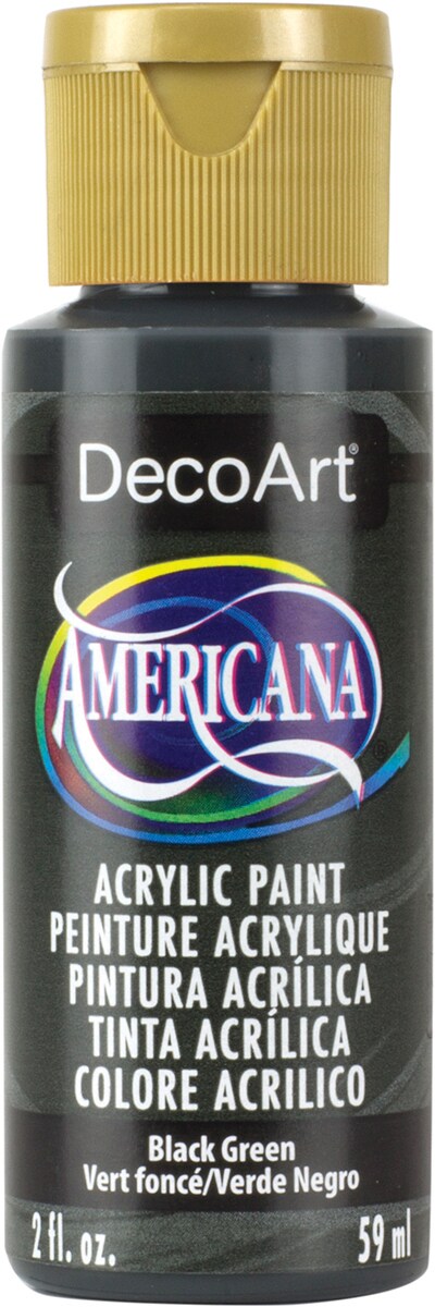 DecoArt Americana Acrylic Paint 59ml 2oz Greens