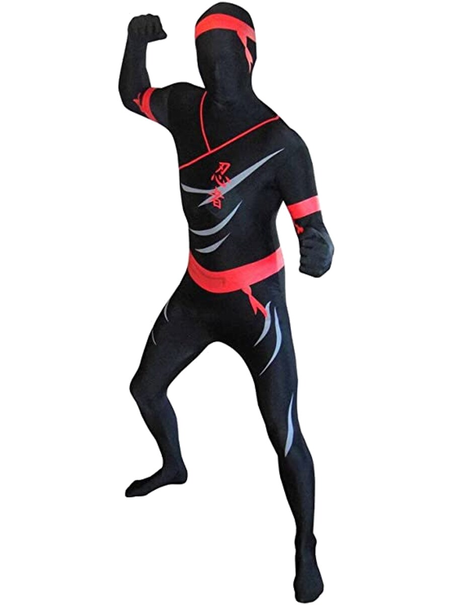 Classic Black Ninja Morphsuit Adult&#x27;s Costume