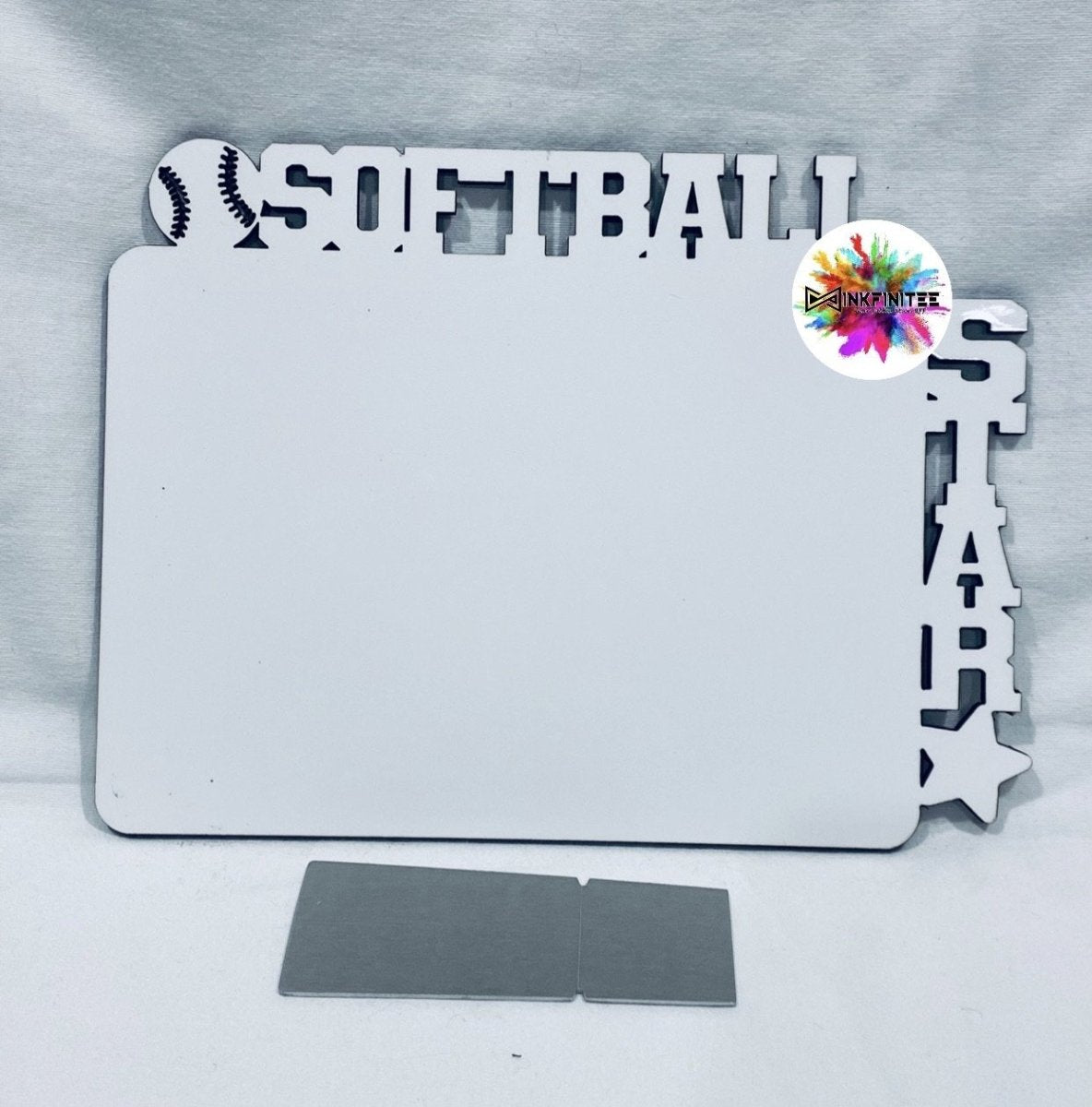 Sublimation Hardboard Photo Panel SOFTBALL STAR USA MADE