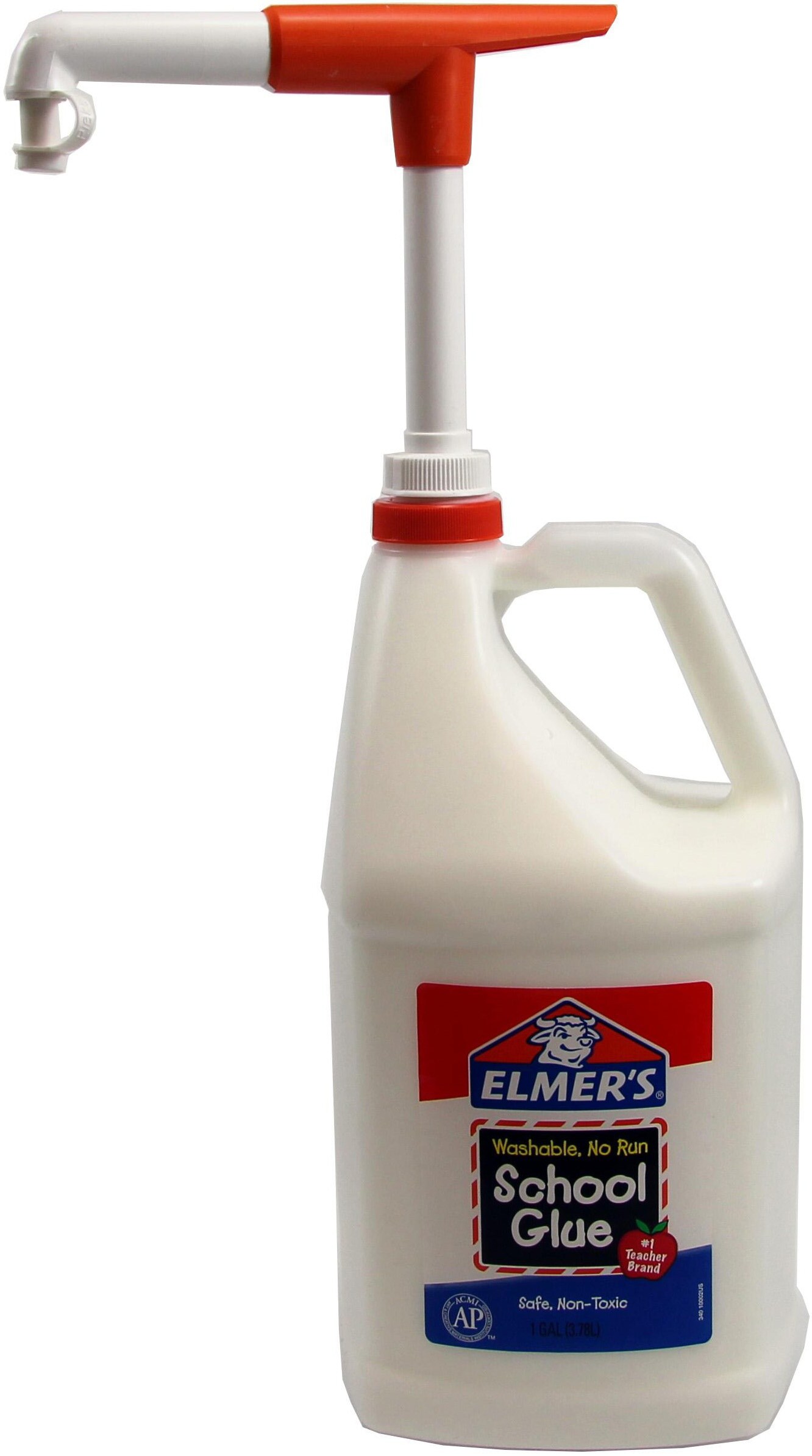 Elmer's Washable School Glue, 1 gal, Dries Clear