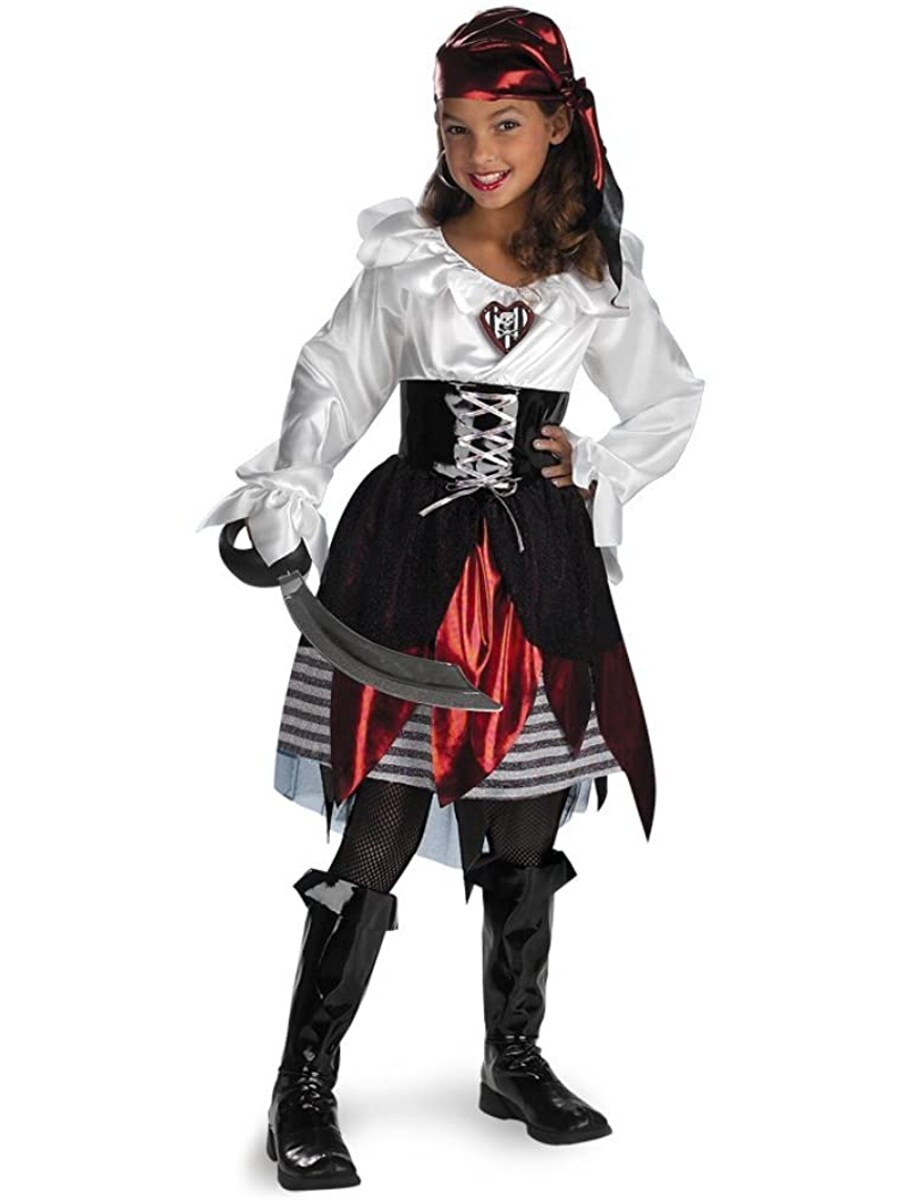 High Seas Pirate Lass Girl&#x27;s Costume