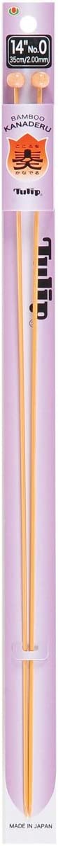 Tulip Japan Wood Knitting Needles - Single Pointed 9