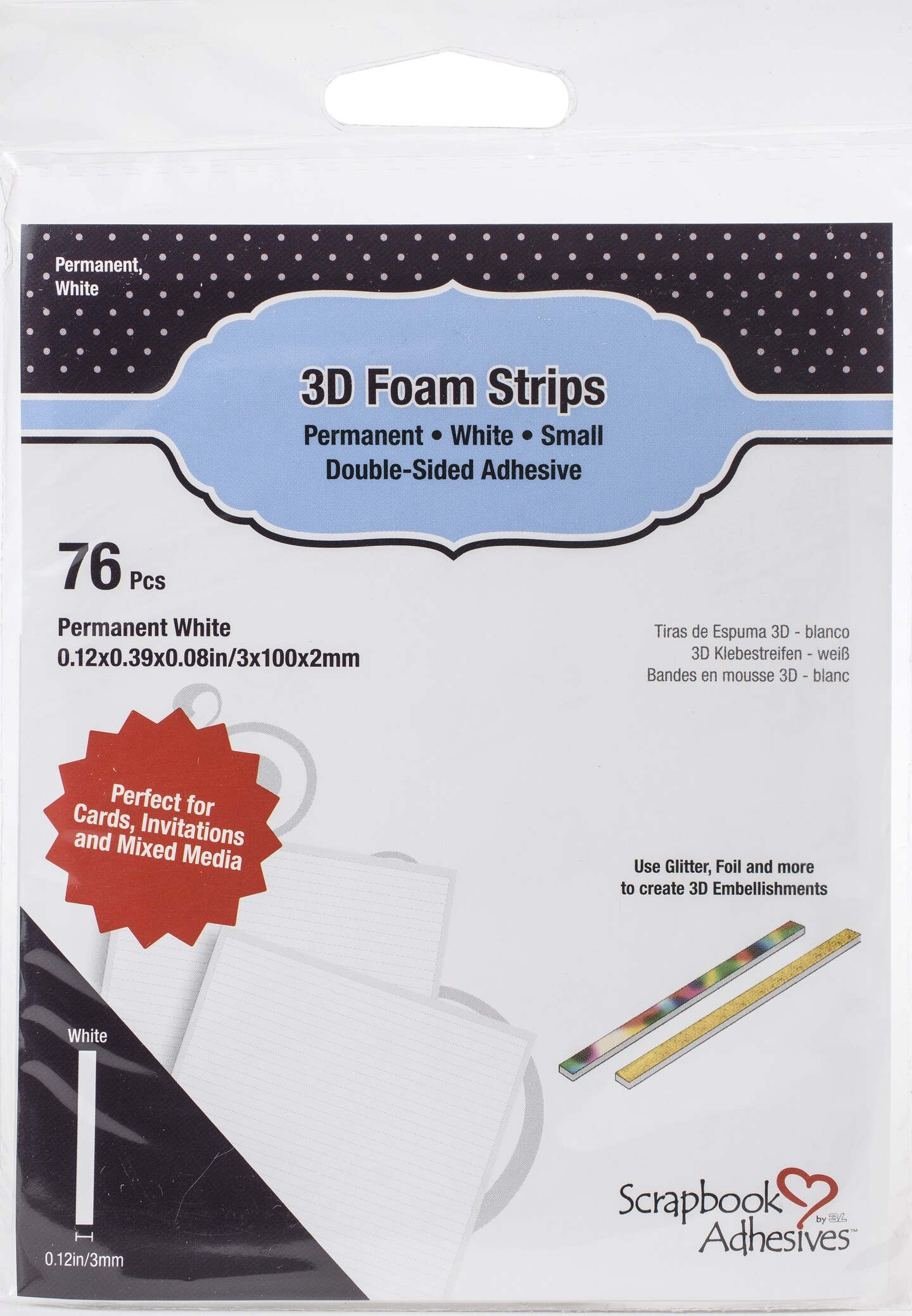 Double-Sided Adhesive Sheets by Recollections™, 12 x 12