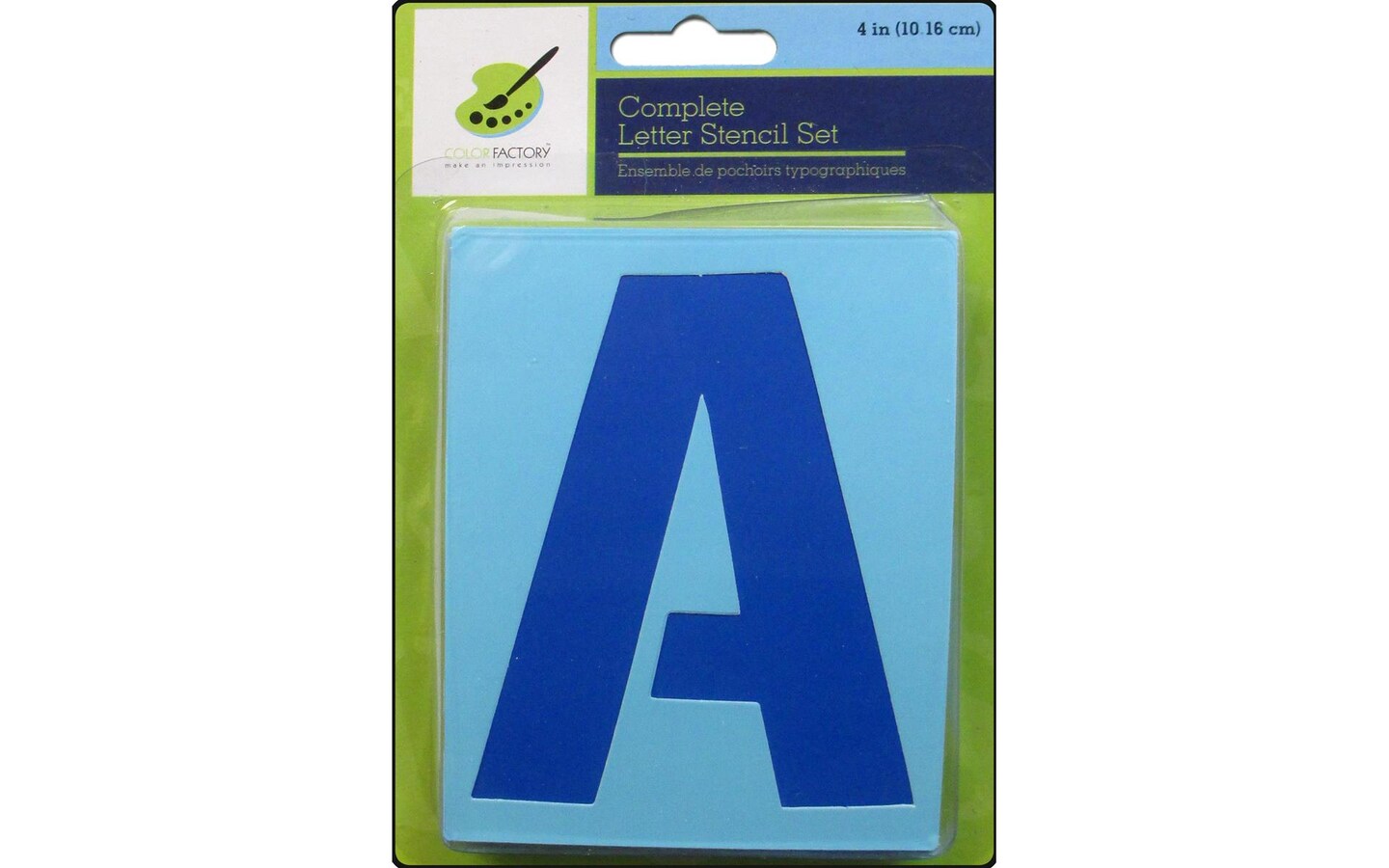 Multicraft Stencil Set 4&#x22; Letter