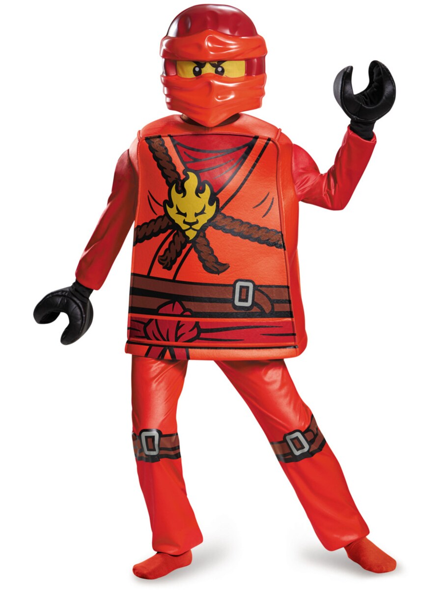 Red lego ninjago deals costume