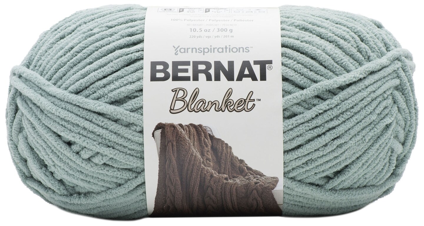 Bernat Blanket Big Ball YarnMisty Green Michaels