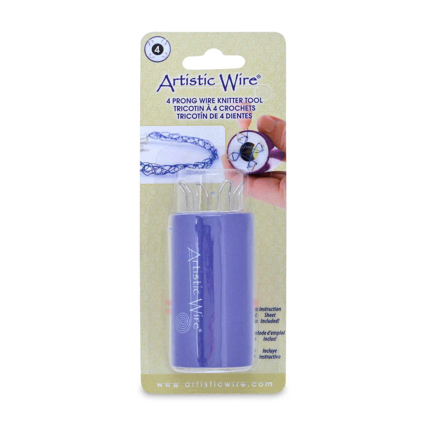 6-Prong Wire Knitter Tool