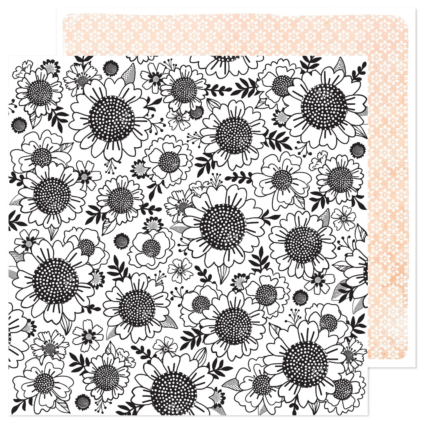 Vicki Boutin Print Shop DoubleSided Cardstock 12"X12"Floral Display