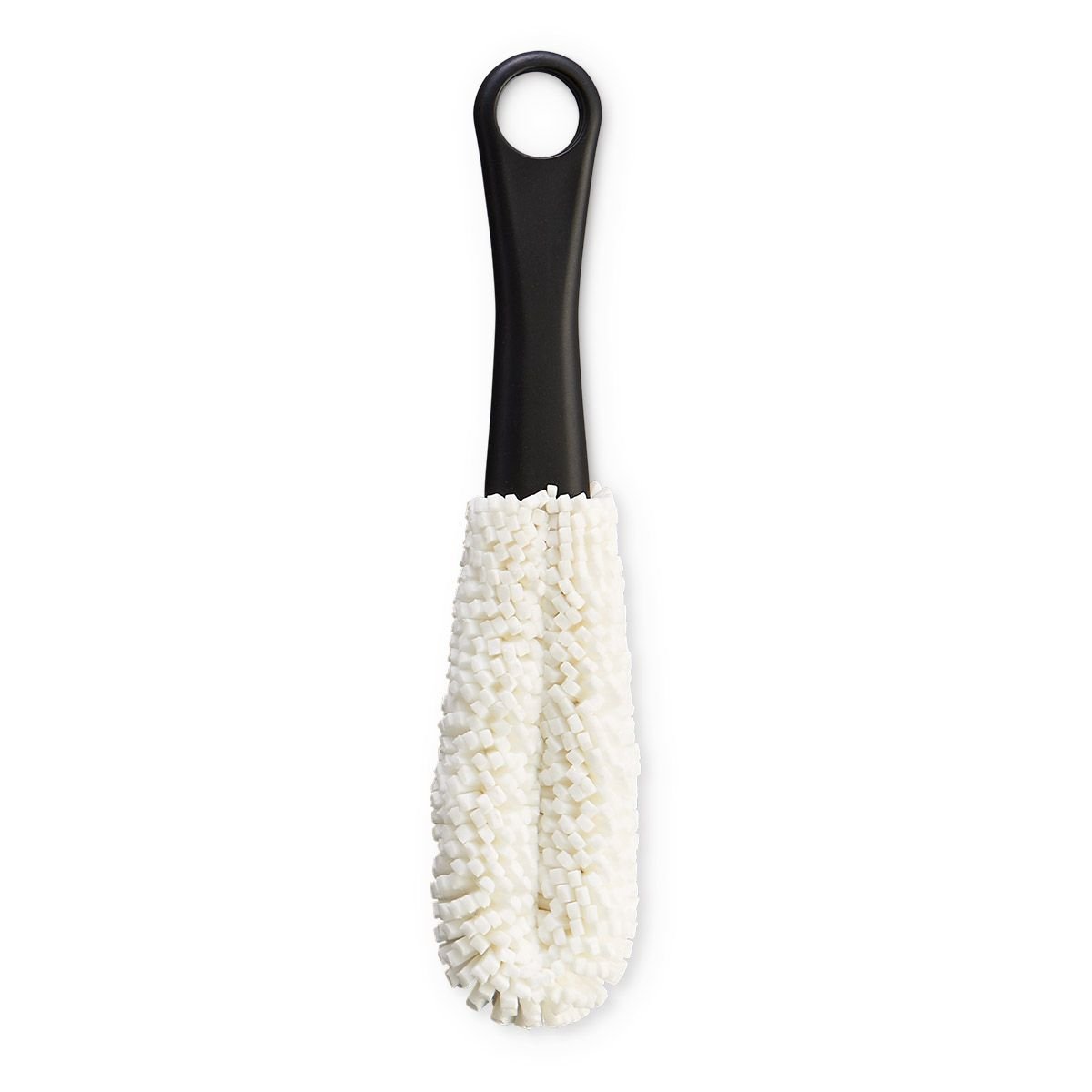 HIC Soft Foam Stemware Brush - Shaped for Cleaning Delicate Wine Glasses, Champagne Flutes and more