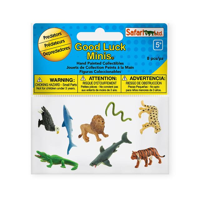 Safari  Predators Figurines, Multi Color