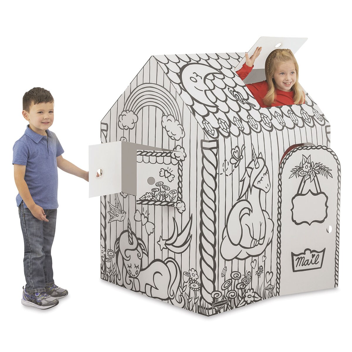 Cardboard top playhouse michaels