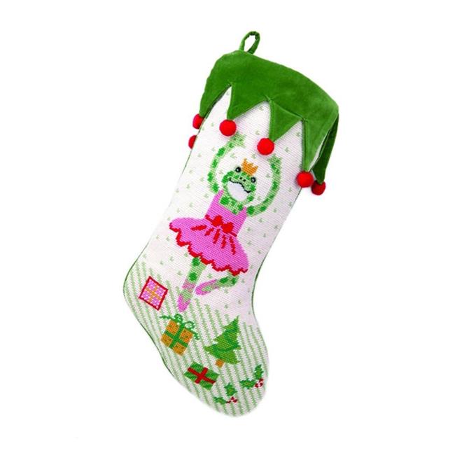 Peking Handicraft Christmas Santa Needlepoint Stocking – MACJACLLC