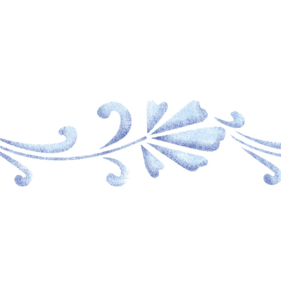 Tuscan Wall Stencil | 3207 by Designer Stencils | Pattern Stencils |