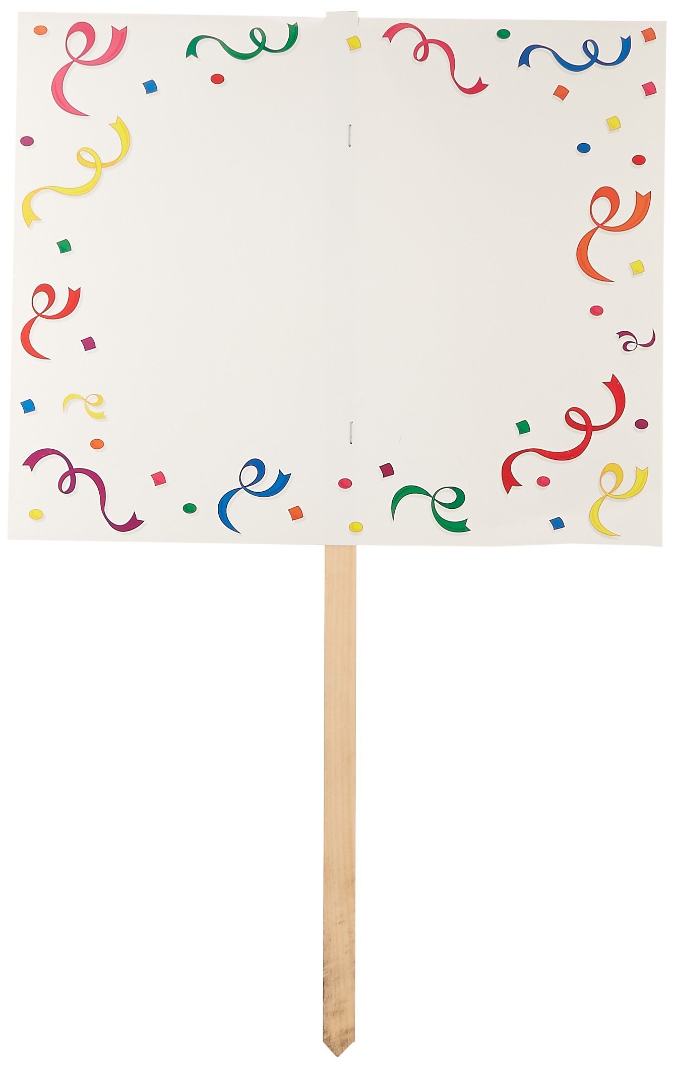 Customizable Yard Signs - Pack of 6 for Events, Businesses, or Personal Use