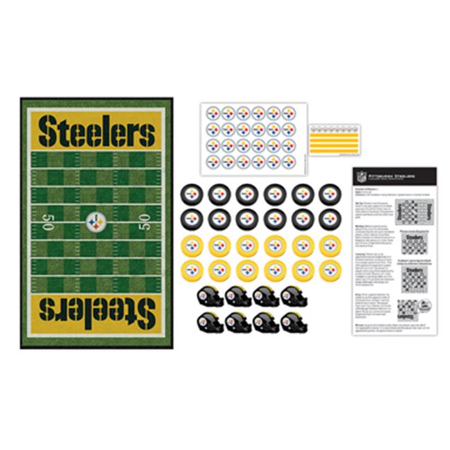 Master Pieces - Pittsburgh Steelers NFL Checkers Board Game