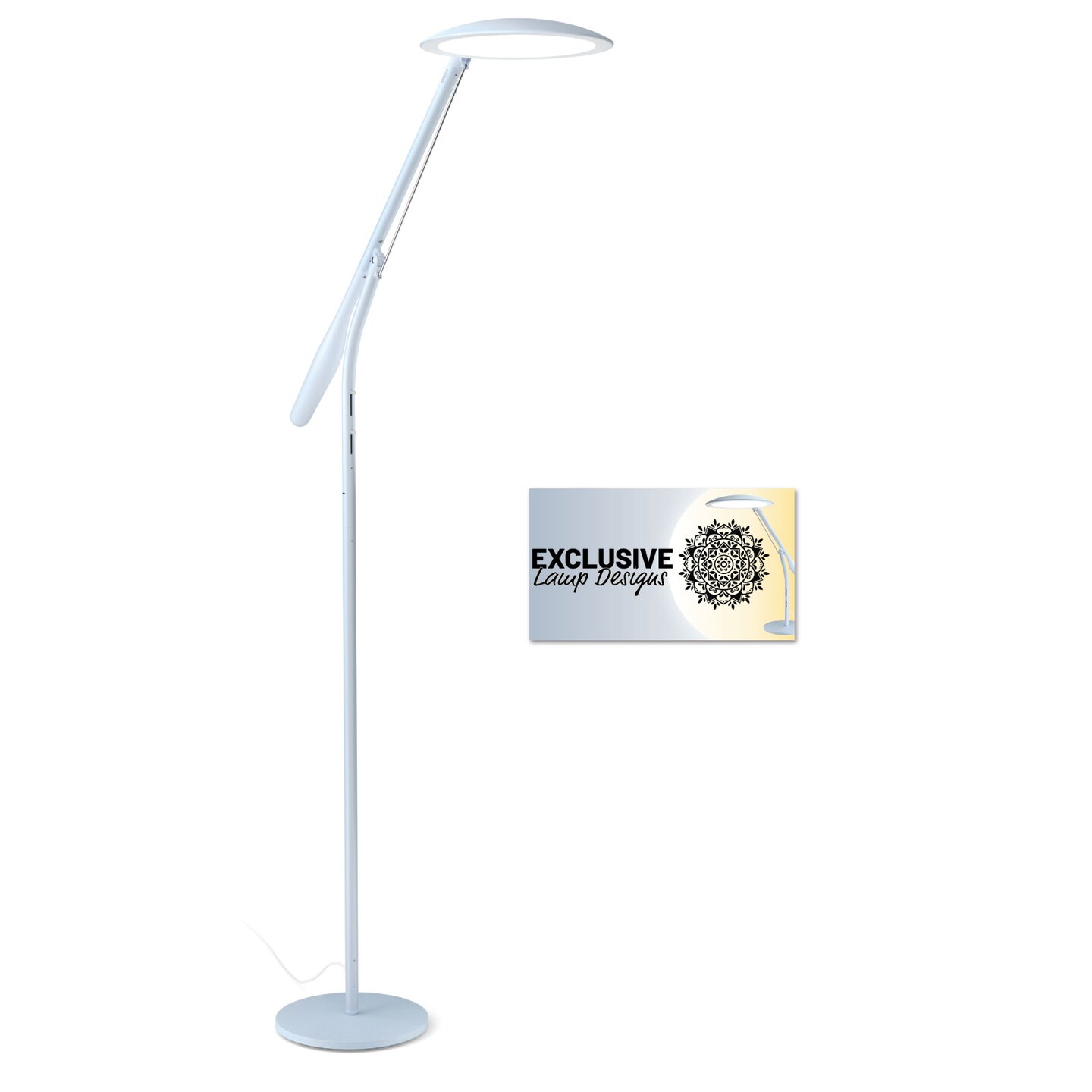 Cricut Bright 360 Floor Lamp &#x26; Design Files Bundle