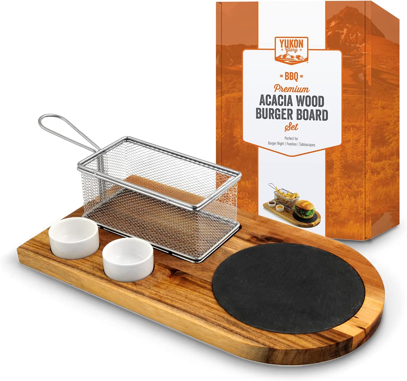 Yukon Glory Premium Burger Board Set