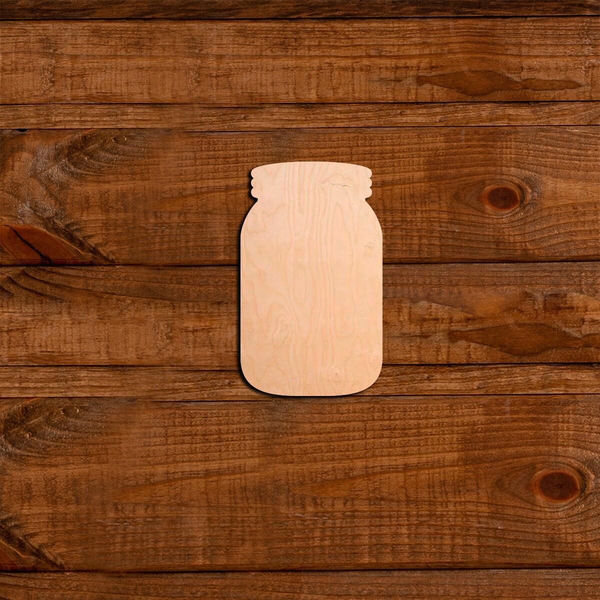 5 in. Unfinished Laser Mason Jar